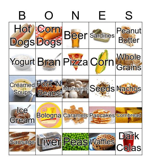 Phosphorus Bingo! Bingo Card