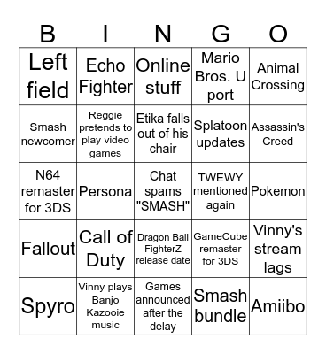 Untitled 9/13/2018 Direct Bingo Card Bingo Card
