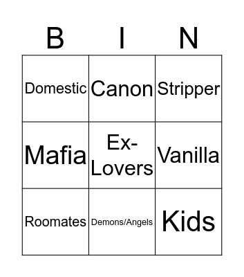 SoonGyu Bingo Card
