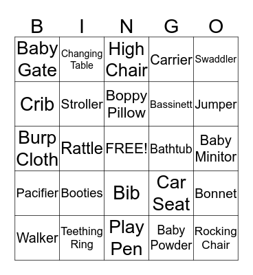 Monster Bingo  Bingo Card