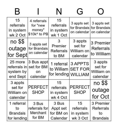 DASH FOR THE CUPCAKES BINGO Card