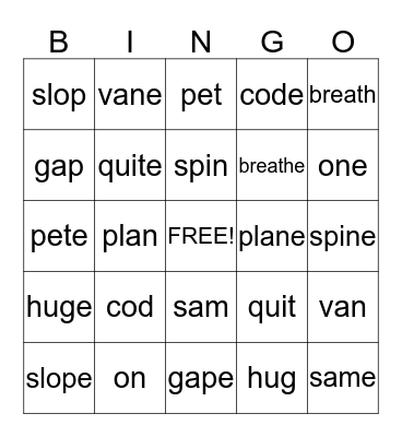 Bite A Bit Bingo 3 Bingo Card