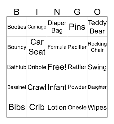 Jacqueline Ruth Riley's Bingo Card