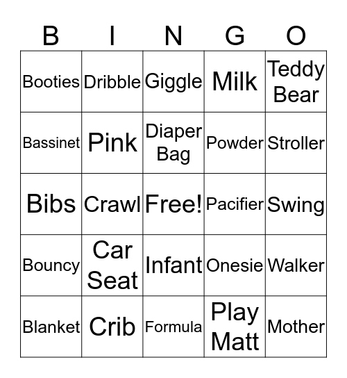 Jacqueline Ruth Riley's Bingo Card