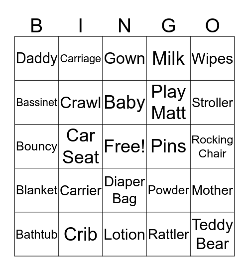 Jacqueline Ruth Riley's Bingo Card