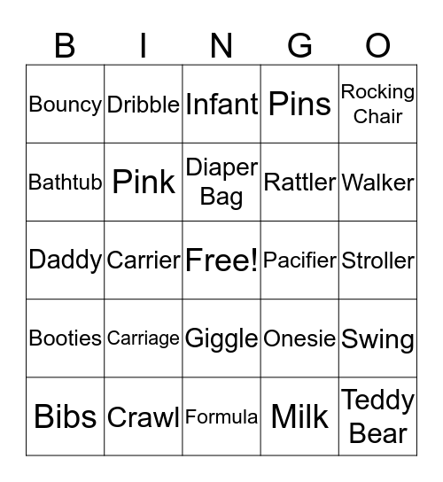 Jacqueline Ruth Riley's Bingo Card