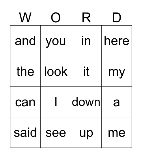 Marshall's Bingo  Bingo Card