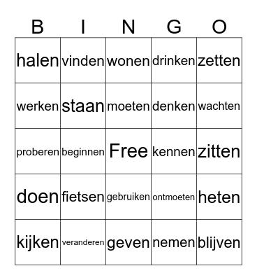 les 3, 26 september 2018 Bingo Card