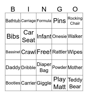 Jacqueline Ruth Riley's Bingo Card