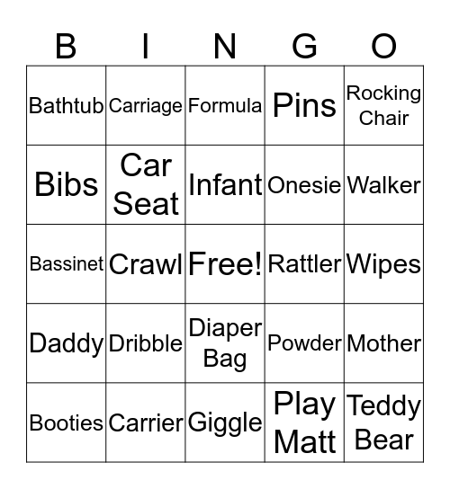 Jacqueline Ruth Riley's Bingo Card