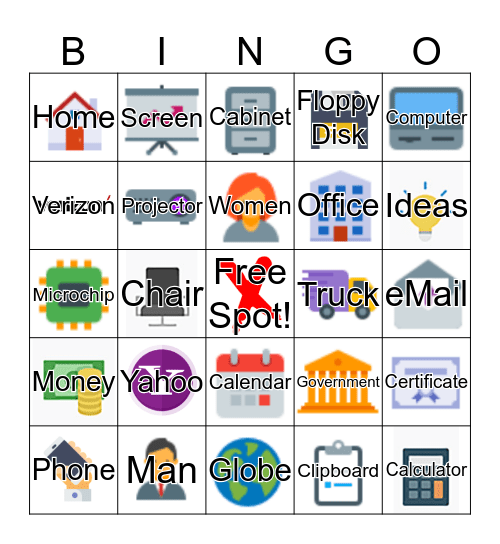 Verizon Bingo Card
