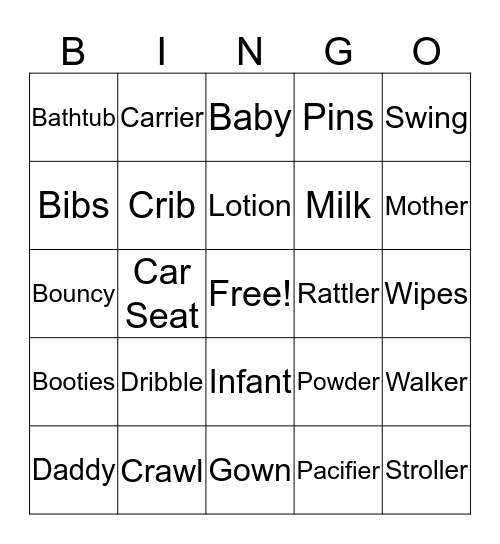 Jacqueline Ruth Riley's Bingo Card