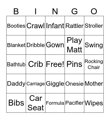 Jacqueline Ruth Riley's Bingo Card