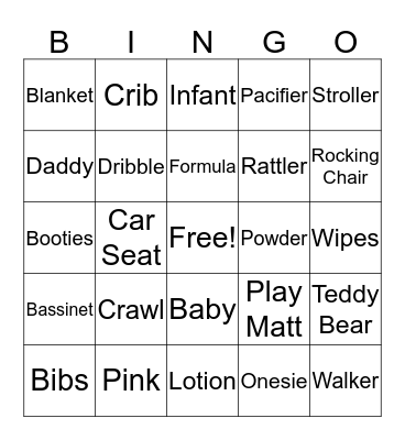 Jacqueline Ruth Riley's Bingo Card