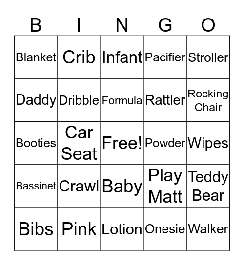 Jacqueline Ruth Riley's Bingo Card