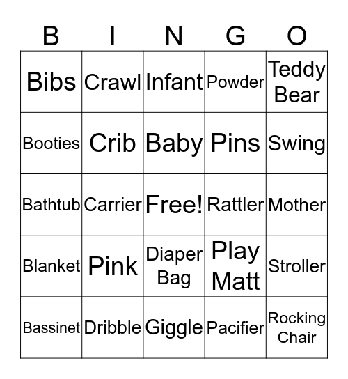 Jacqueline Ruth Riley's Bingo Card