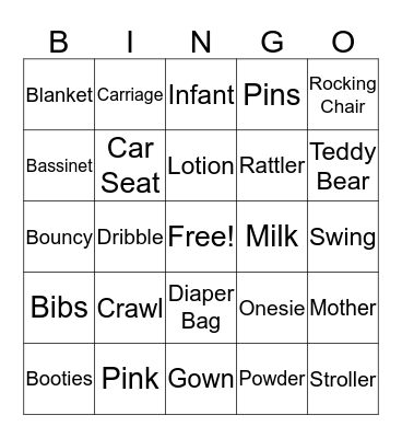 Jacqueline Ruth Riley's Bingo Card