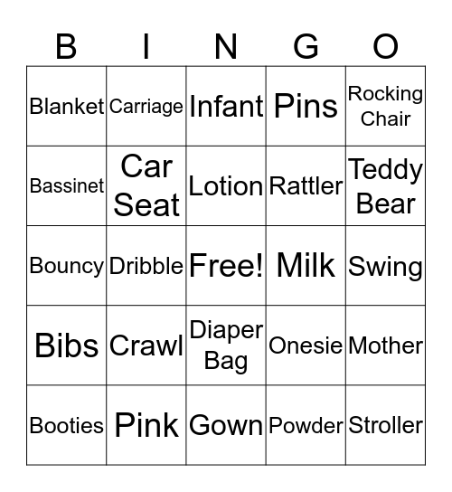 Jacqueline Ruth Riley's Bingo Card