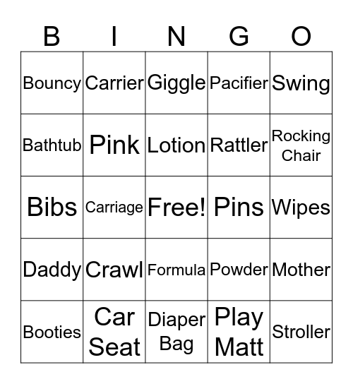 Jacqueline Ruth Riley's Bingo Card