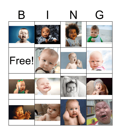 The many faces of Customer Service! Bingo Card