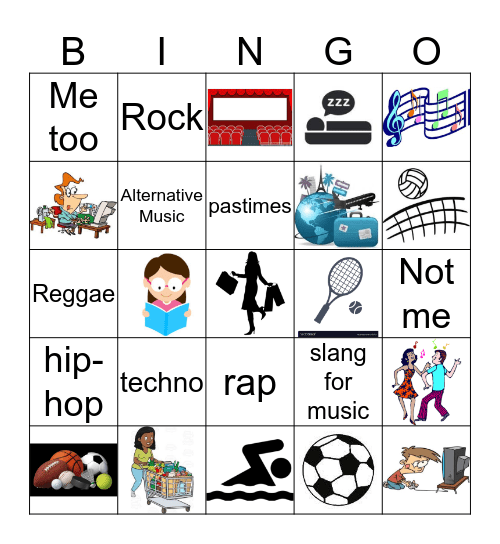 TEB Unité 2 Leçon C Bingo Card