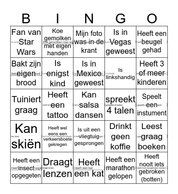 Teambuilding MLB Bingo Card