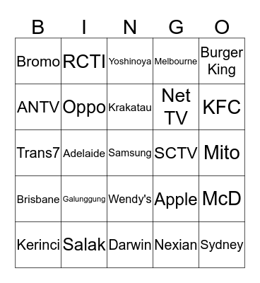 MYOUIxTZ Bingo Card
