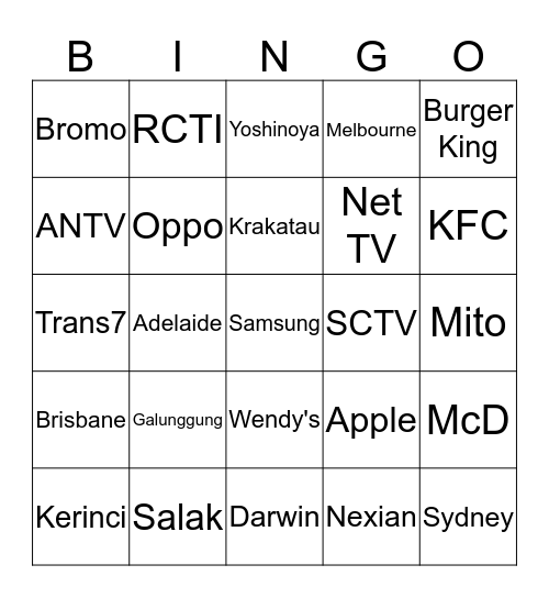 MYOUIxTZ Bingo Card