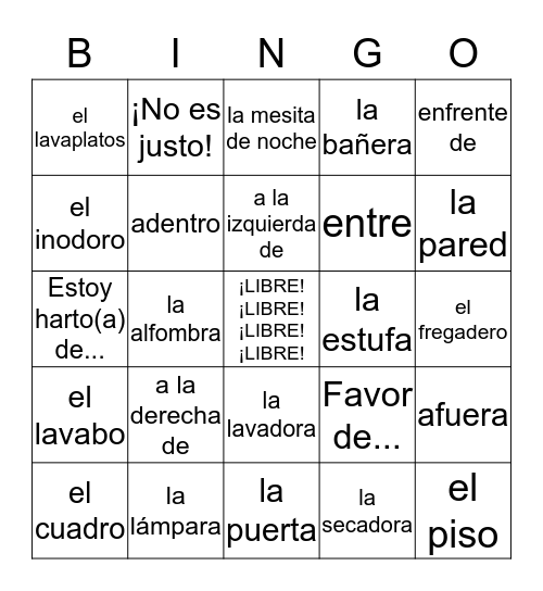 S2A C2L2 Bingo Card