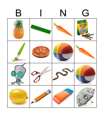 Do You Have It? Bingo Card