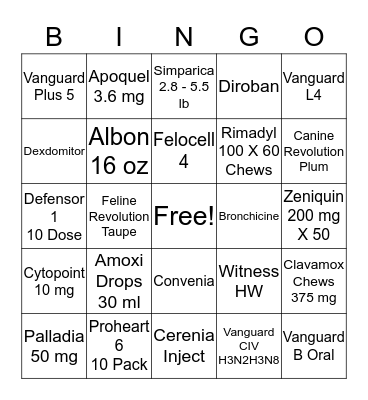 Customer Service Week!! Bingo Card