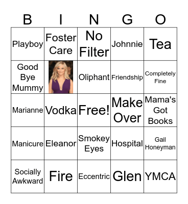 October Book Club Bingo! Bingo Card