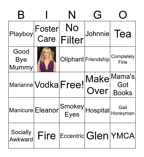 October Book Club Bingo! Bingo Card
