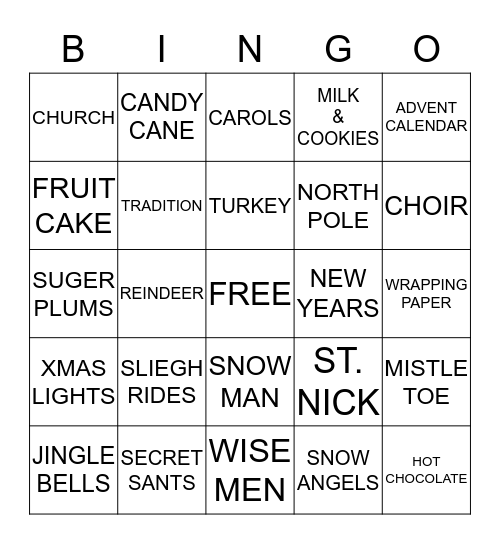 BAD ELF BINGO! Bingo Card