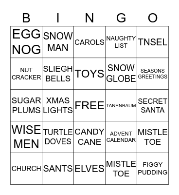 BAD ELF BINGO! Bingo Card
