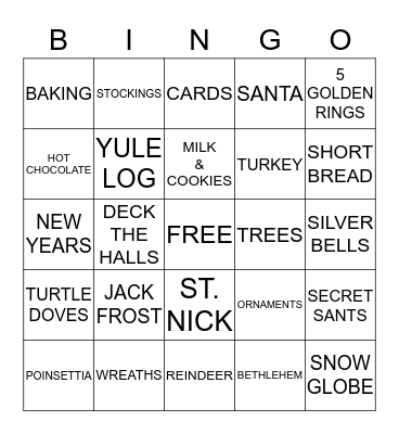 BAD ELF BINGO! Bingo Card