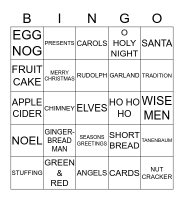 BAD ELF BINGO! Bingo Card