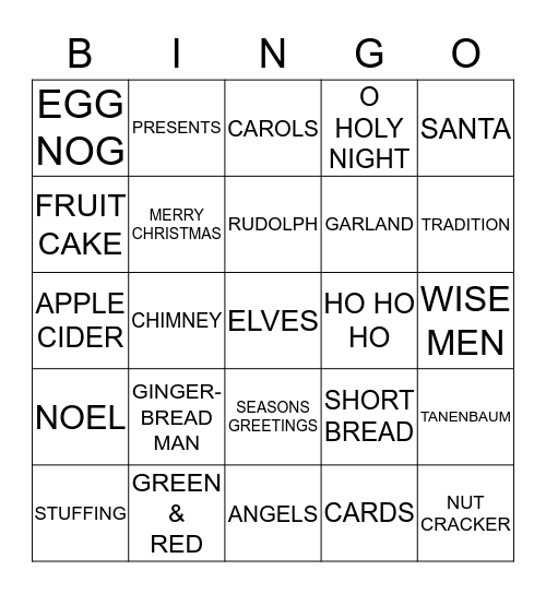 BAD ELF BINGO! Bingo Card