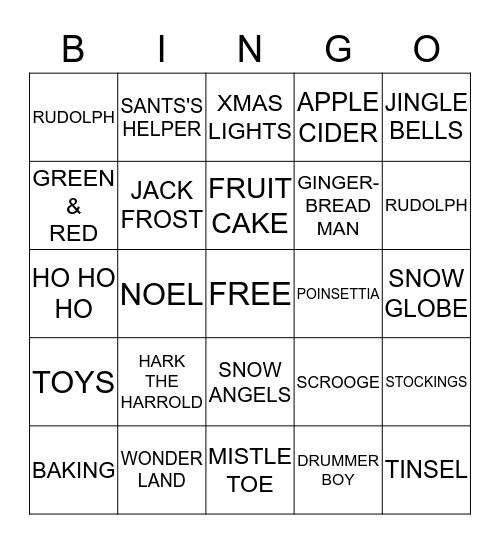 BAD ELF BINGO! Bingo Card