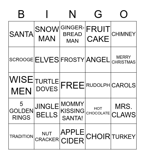 BAD ELF BINGO! Bingo Card