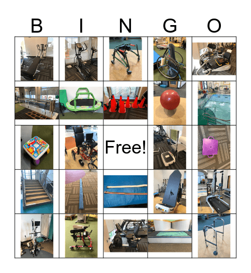 PT Month Bingo Card