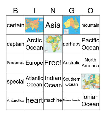 Jaxon's Spelling Words 9/18 Bingo Card