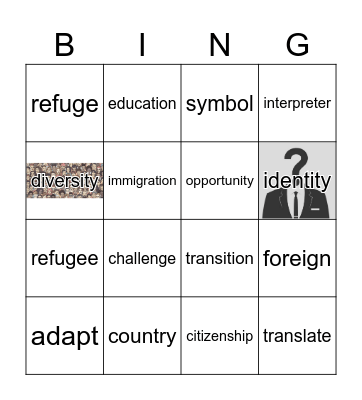 GR5 U1 P1&2 REACH Bingo Card