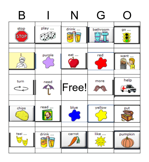 AAC Bingo Card