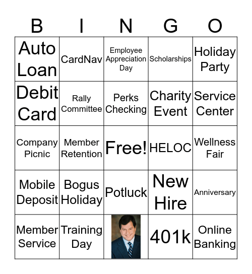 Training Day Bingo Card