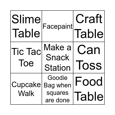 Game Card Bingo Card