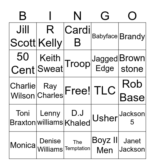 Trap Bingo(1$ Blackout Card) Bingo Card