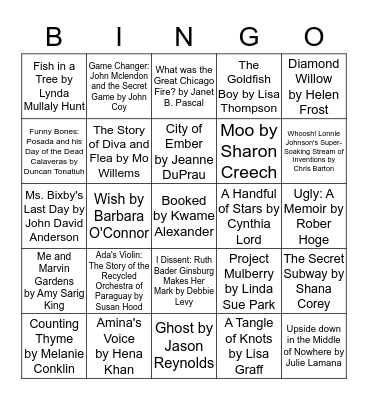 Bluestem Bingo 2019 Bingo Card