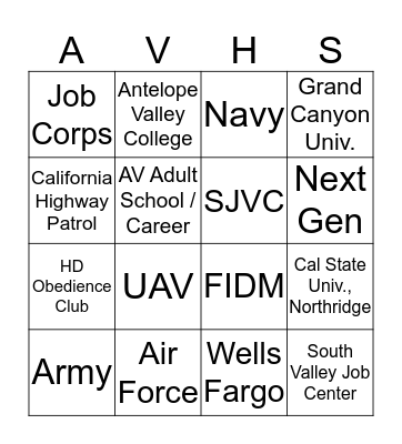 Life After Bingo Card