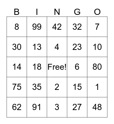 Loven’s 50th birthday  Bingo Card